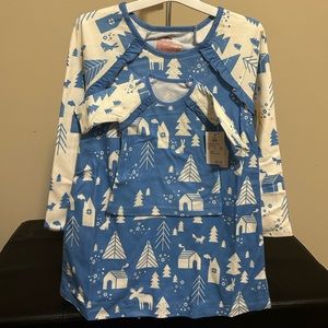 Cat & Jack Nightgown with matching doll nightgown
